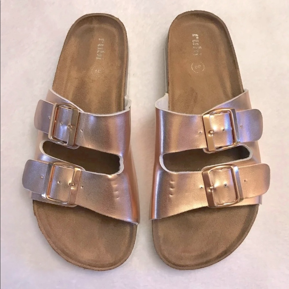 Cotton On Rose Gold Sandals